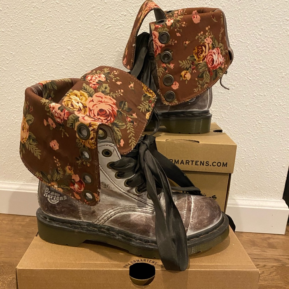 Brown Dr. Martens